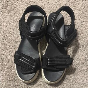 Black Kids Sandals